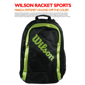 윌슨 백팩 배드민턴 투어 백팩 가방 스포츠 짐백 스쿼시 테니스가방 라켓 2개 수납