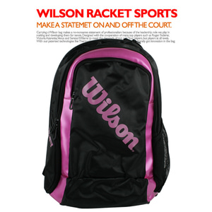 윌슨 배드민턴 백팩 투어 백팩 라켓 2개 가방 가방 스쿼시 테니스 스포츠 짐백